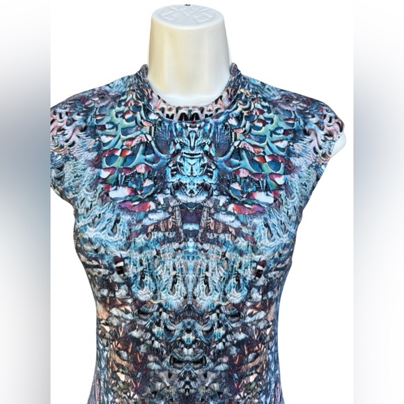 Alexander McQueen Women’s Multicolor Bodycon Dress Size XS - Picture 4 of 10